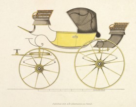 barouche carriage 1816 w hood