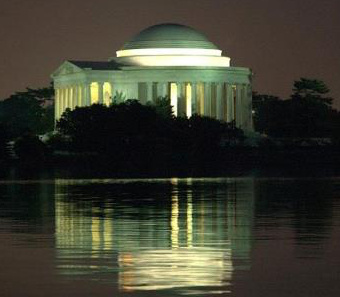 Illuminated Washington DC