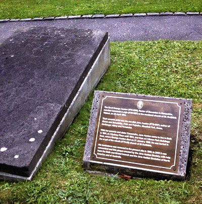 Photo of Rev. George Austen&#039;s Grave