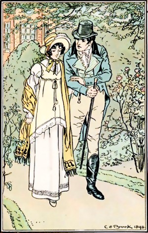 C.E. Brock illustration from Emma