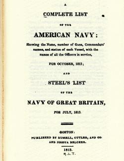 19 American navy list