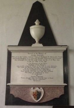 Photo 1 Memorial to Anne Austen 1