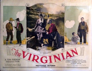 The Virginian 1923 Film