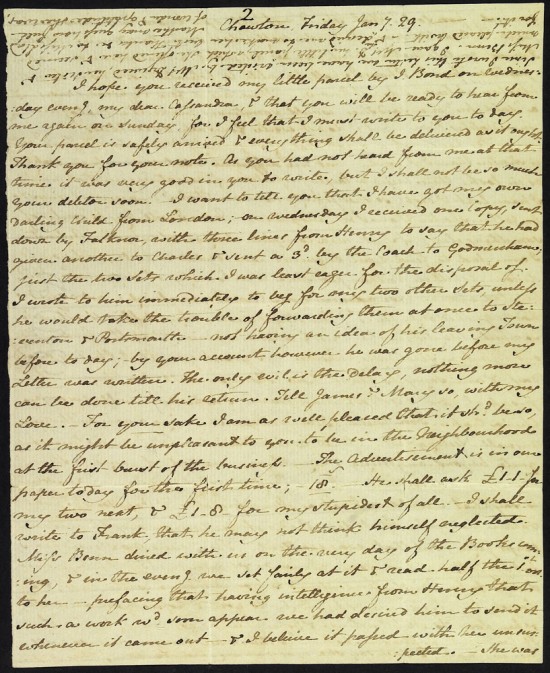 JAHLTR4 Letter JA to CA 1813