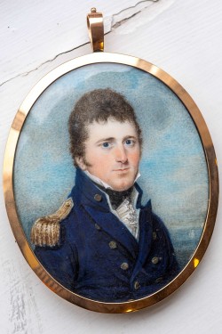 Fig. 1 Lieutenant Francis Austen c. 1796