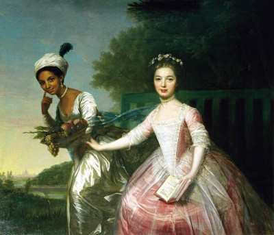 Portrait of Dido Belle and Lady Elizabeth Murray
