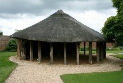 Rustic Seat at Stoneleigh