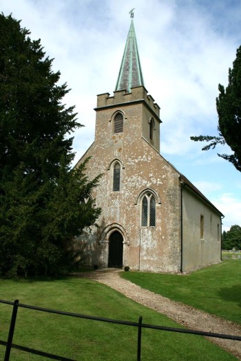 St. Nicholas Church with Yew Tree