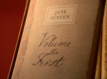 Cover of modern edition of Jane Austen's Volume the First