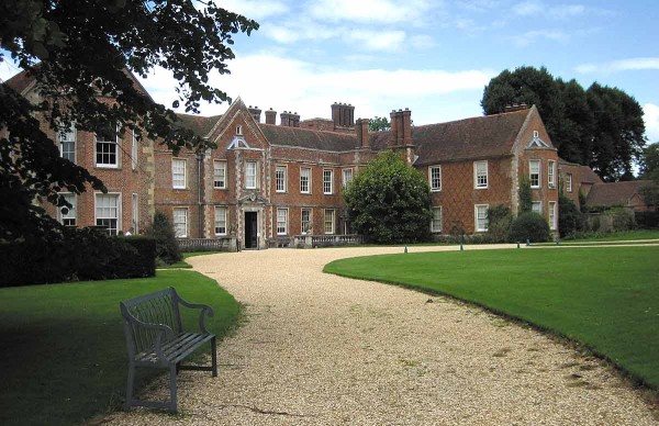 Photo of the south side of The Vyne