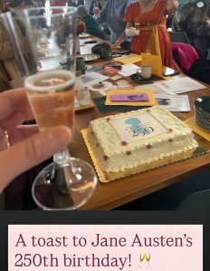 Jane Austen Birthday Cake, submitted by Hooked